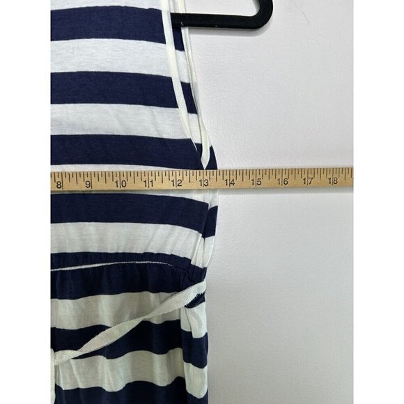 Tommy Hilfiger Sleepwear Dress Womens Blue White Stripe Sleeveless Size Small - Picture 9 of 14